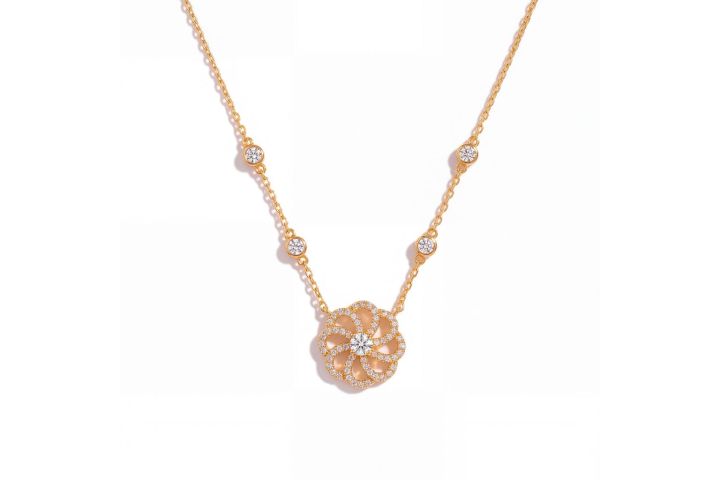 Collier Tsubaki Or