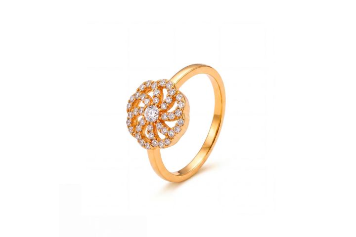 Bague Tsubaki Or