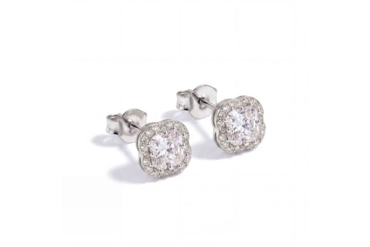 Puces d'oreilles Wàipó Argent