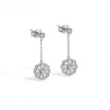Boucles d'oreilles Tsubaki Argent